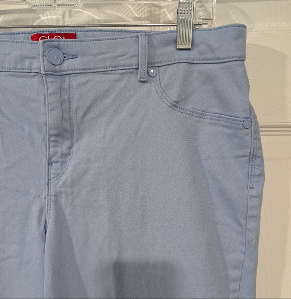 Glo by Gloria Vanderbilt Light Blue Sabrina Slim Pants in Size 16 - Picture 3 of 13
